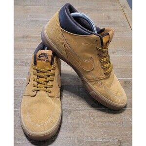 Size 8 - Nike Portmore 2 Solarsoft SB Mid Bronze Men's Brown Shoes